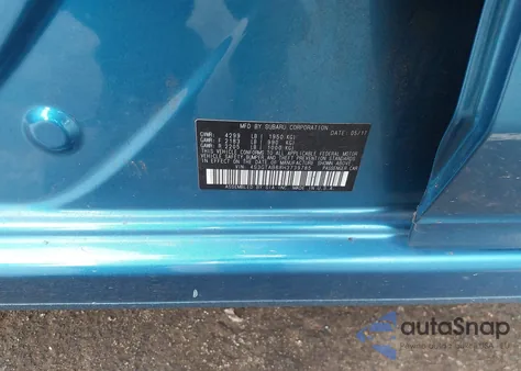 2017 Subaru Impreza 2.0I Premium z USA, uszkodzony, nr VIN 4S3GTAB68H3739785